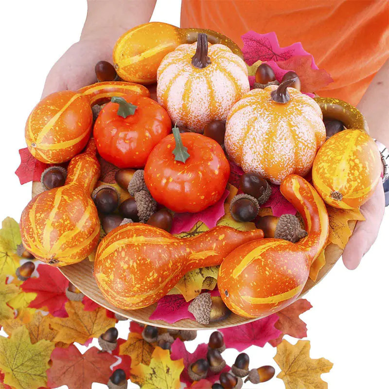 Halloween Foam Pumpkin Decoration Photo Props Set