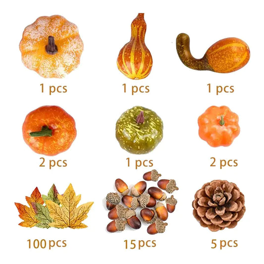 Halloween Foam Pumpkin Decoration Photo Props Set